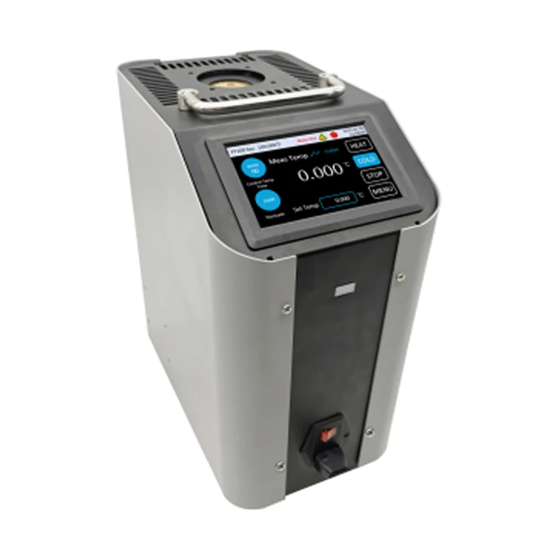 Portable Dry Block Temperature Calibrator -20C ~ 150C High Performance Touch-Screen Industrial Usage OEM Customization Supported