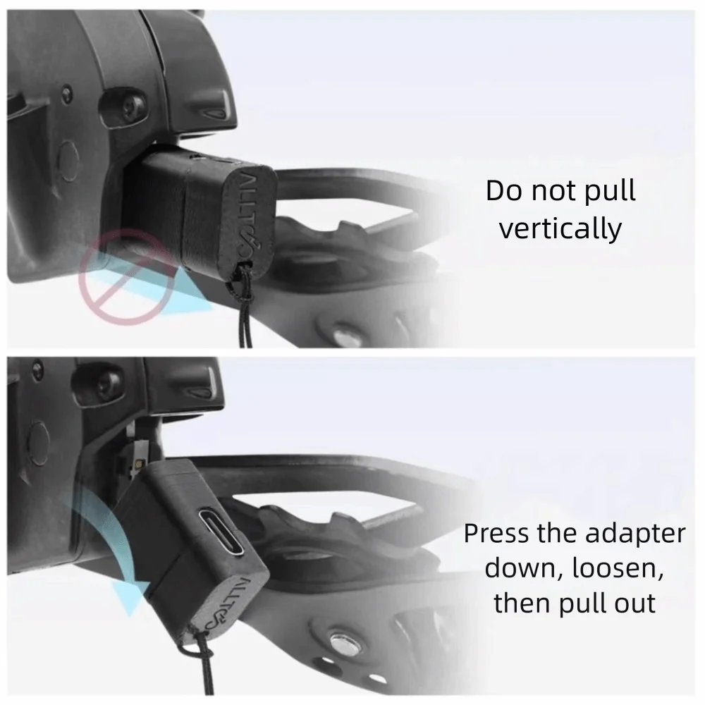 12-Speed Electric Bicycle Adapter 4-Pin Connector Type-C Port Battery Charger Head Portable Battery Charger for SHIMANO