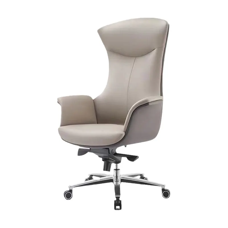 High Back Ergonomic Swivel Manager Executive Chair Modern Leather Luxury Boss Chair Adjustable Office Chair