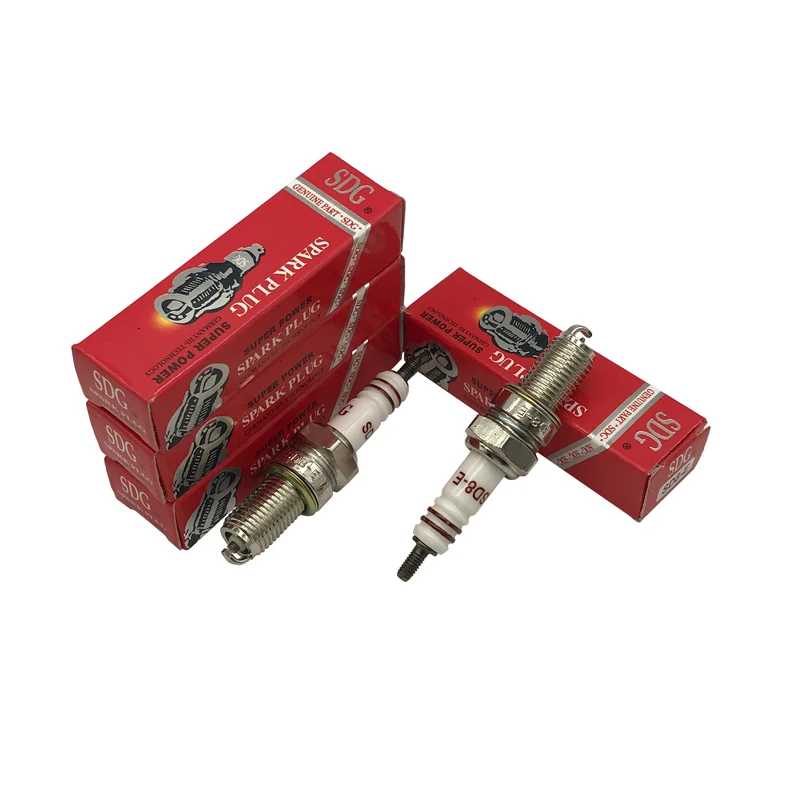 

2PCS EA-D8 SD8-E Свеча зажигания для двигателя 125cc для DR8EA D8EA DR8EIX DPR8EA-9 IX24 DPR8EIX-9 HG22 D8TC X4CC 12G3 X24ESR-U D7EA