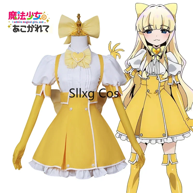 

FC6Tenkawa Kaoruko Cosplay Anime Gushing Over Magical Cosplay Costume Dress Uniform Halloween Carnival Costumes for Women@FC8！