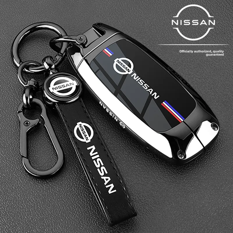 

zinc alloy key Prtoect Case holder Cover for Nissan X-trail T33 Kicks Qashqai J12 Juke Teana Altima Ariya 2023 2024 Remote