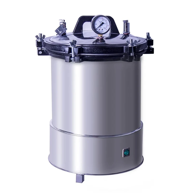 

18/24L Portable Autoclave Food Steam Sterilizer Vertical Pressure Medical Autoclave Dental Industrial Machinery Equipment