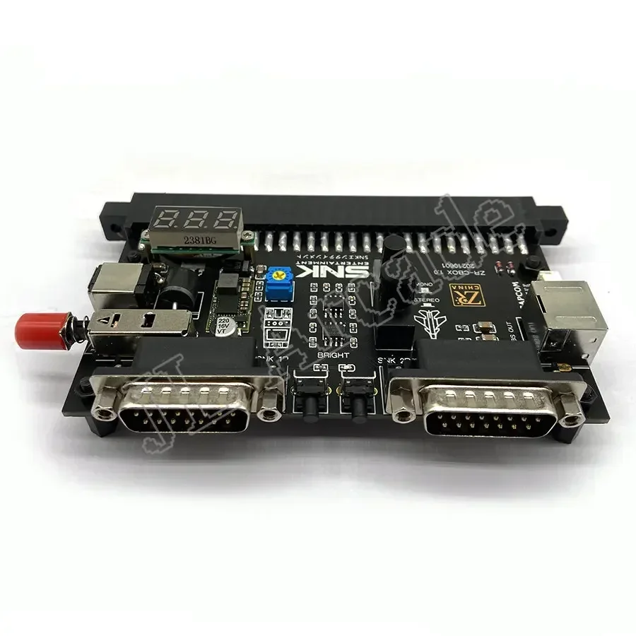 Supergun Jamma Cbox Snk Neogeo Mvs Jamma Connector Motherboard Support RGBS/SCART Output for Retro Arcade Game Base Board