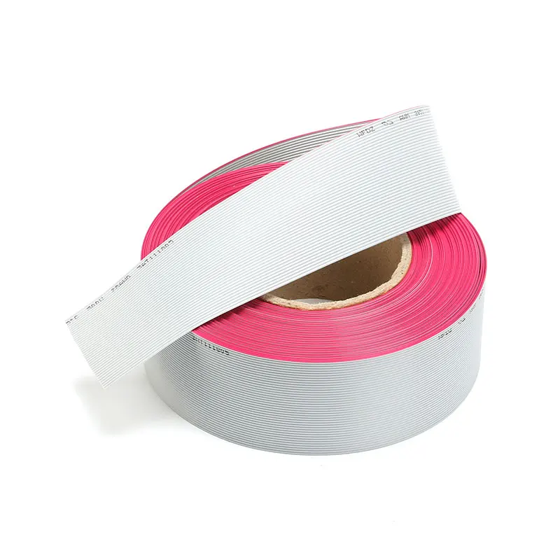 Graues Flachbandkabel 1,27mm Rastermaß 10P-40P 2 Meter UL2651 Draht für IDC FC 2,54mm – Detail 2