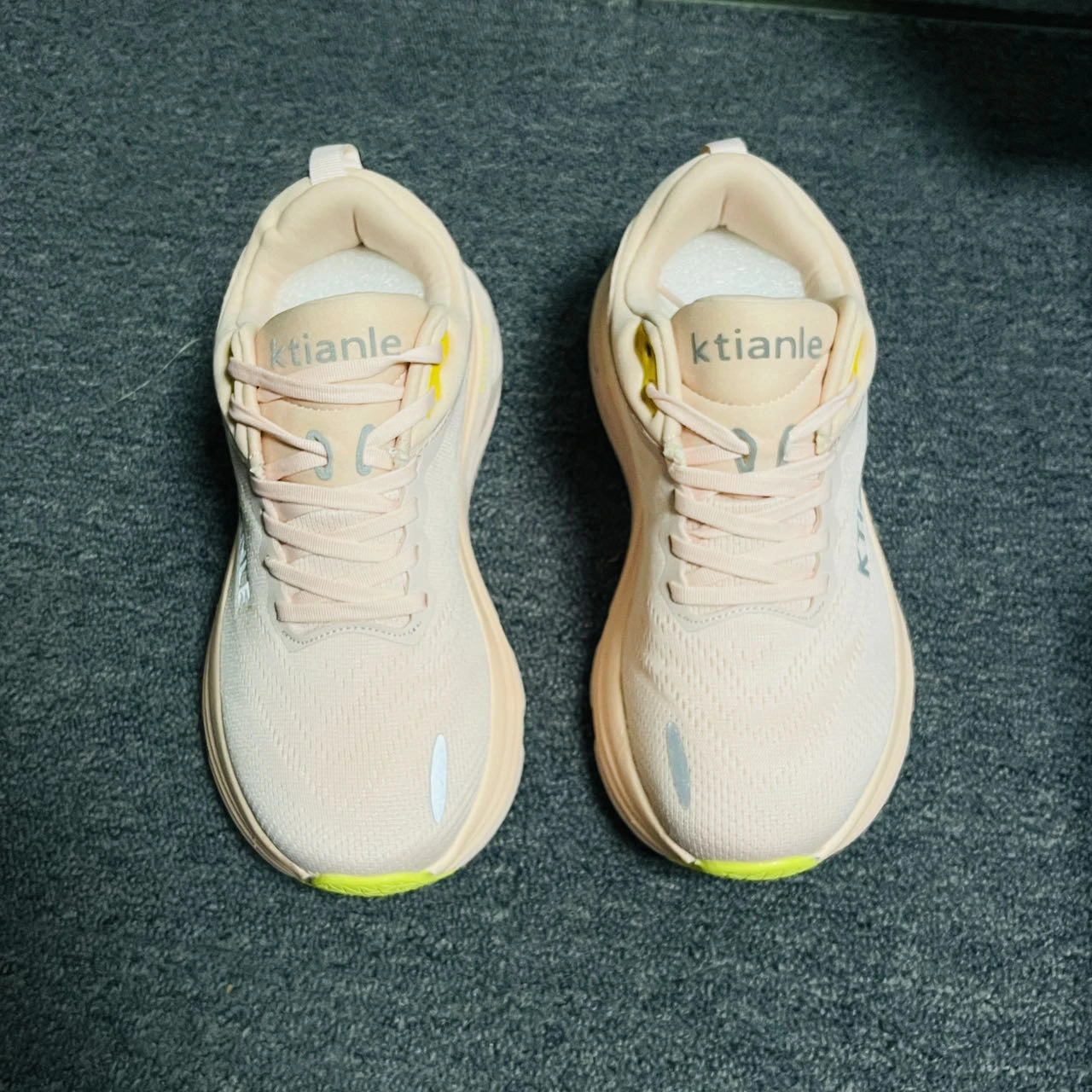 

KTIANLE ex Running oes Summer Wide Fit Sports Sneakers Lightweight Thi Bot Rebound Support Slow Running oes