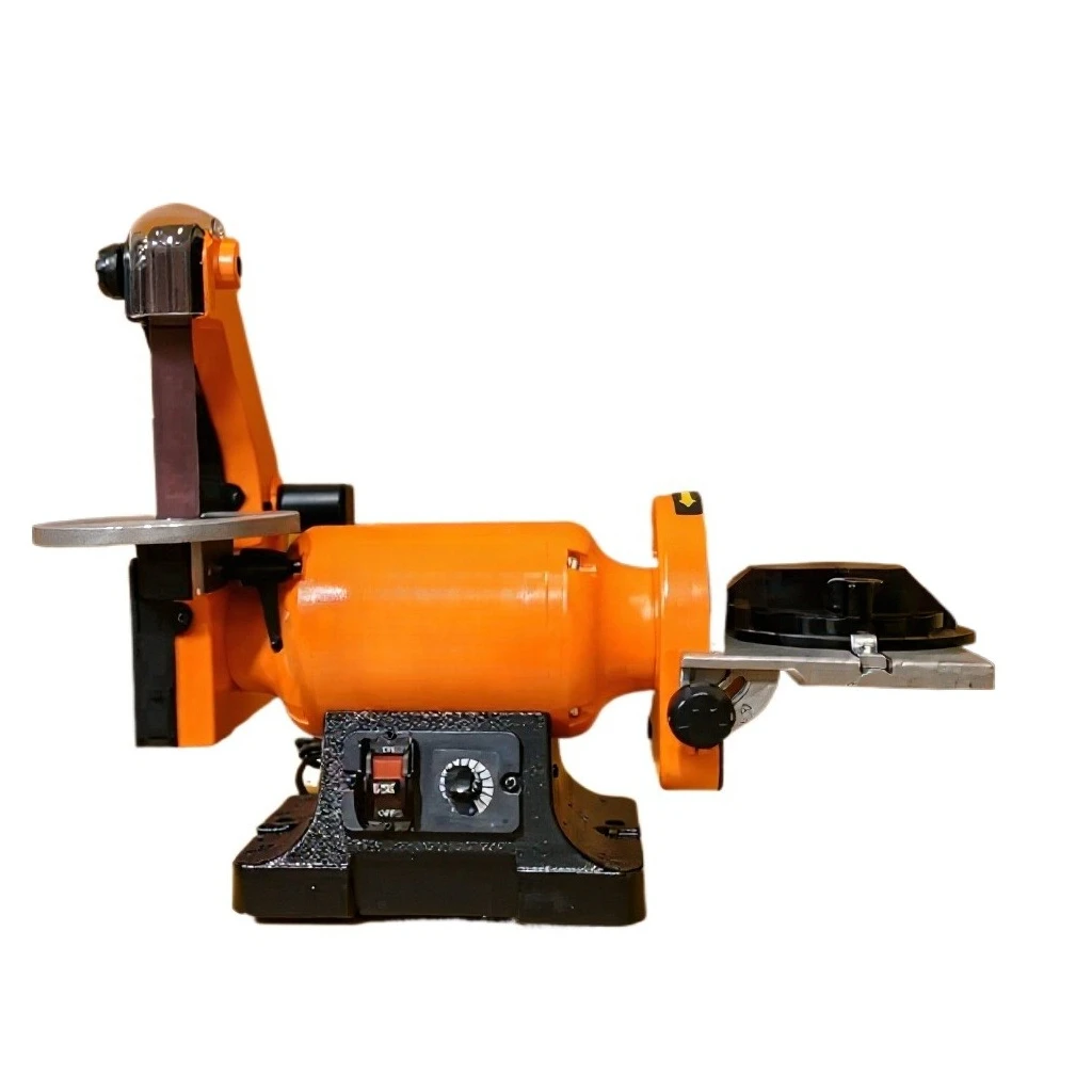 

6 inch sand table belt machine speed regulating sand table belt machine 550W woodworking household