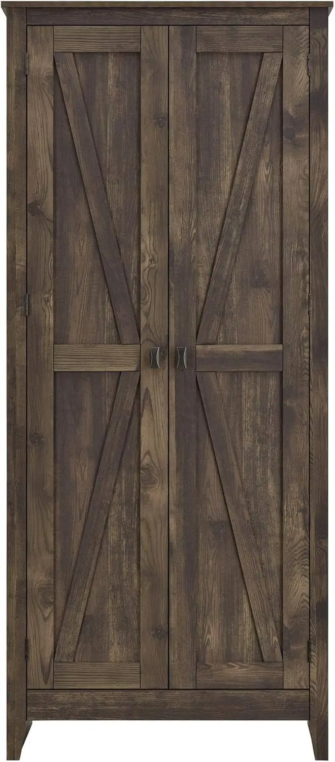 

Farmington Wide Rustic Cabinet for Living Room, 31.5" Cabinet