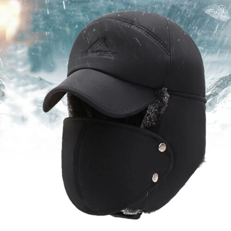 2023 winter hot selling thick warm cap men and women windproof outdoor riding mountaineering hunting ski fishing cap