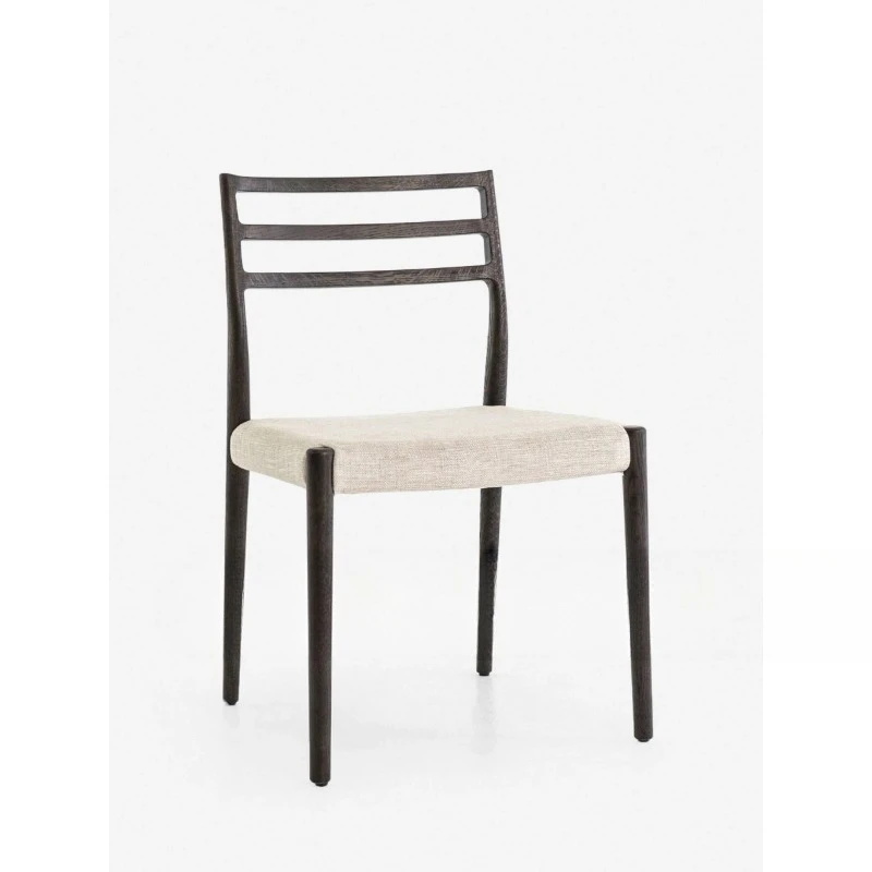 

Solid Wood Dining Chair Home Living Room Leisure Chair Simple Modern Hotel B & B Restaurant