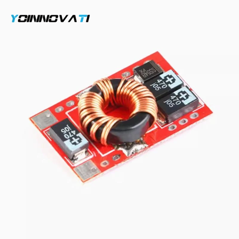 1pcs DC-DC Boost Converter 3V 3.7V 4.2V Step Up 5V 3A 15W Lithium battery Mobile Power Supply Charger Module Board LED Indicator