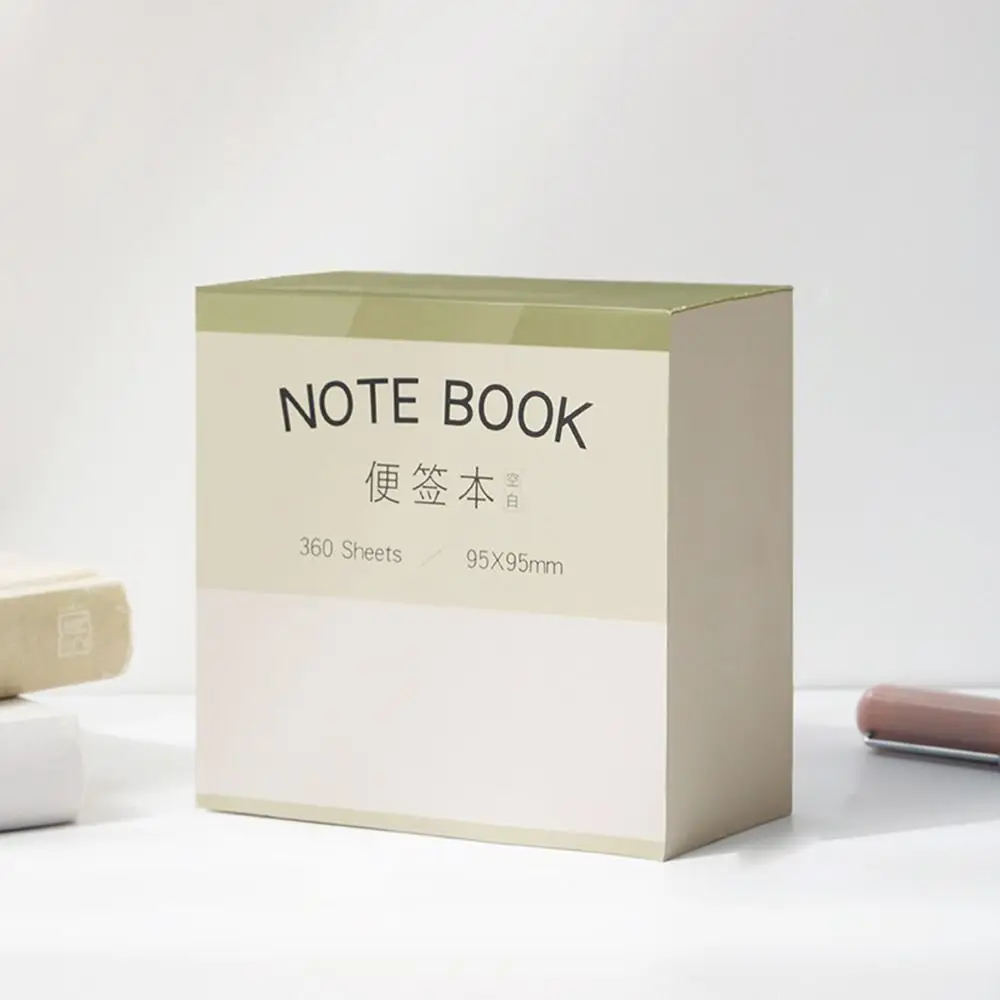 Korean Meaasge Paper Note Paper Memorandum Note Pads Note Pads Non-Sticky Thickness Memo Pads Student