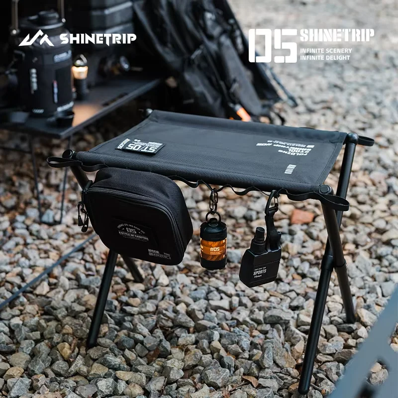 ShineTrip Outdoor 05 Series Mazza Ultra Light Folding Storage Aluminum Alloy Portable Folding Stool Mazza