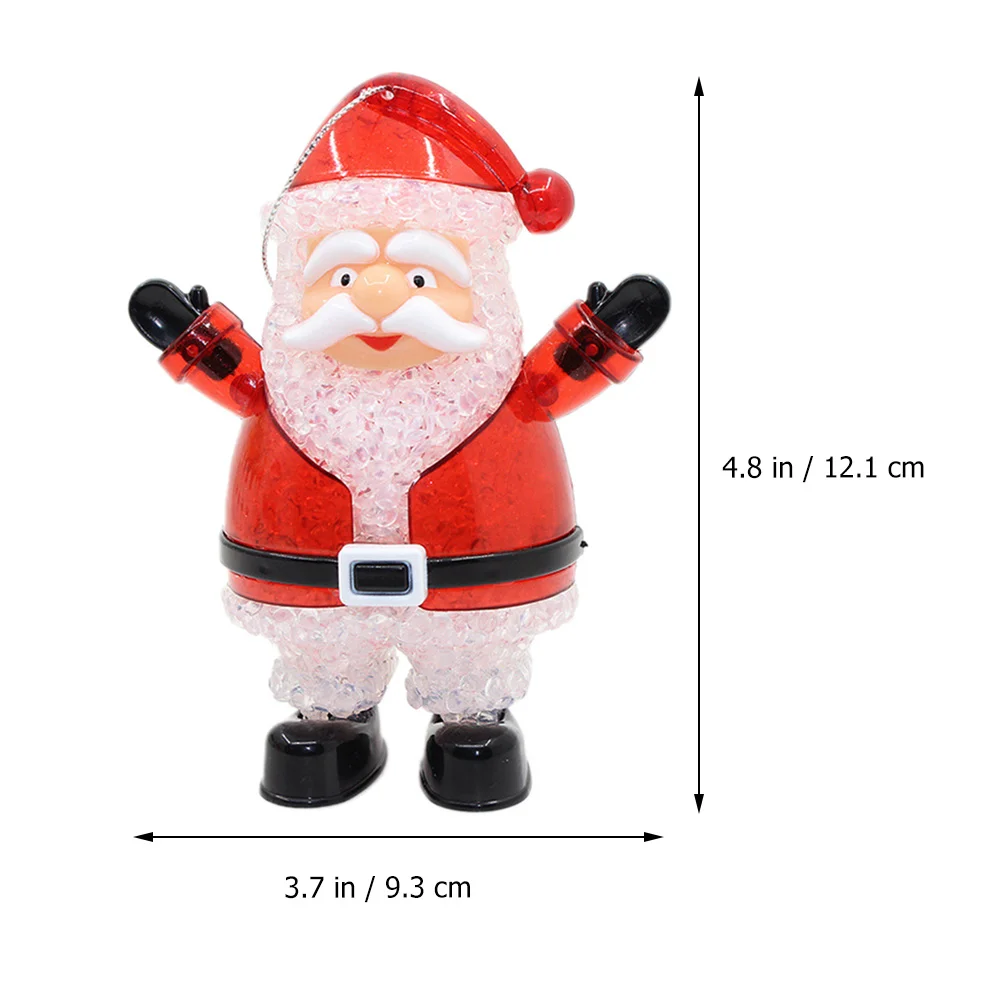 1 قطعة عيد الميلاد LED ضوء الليل سانتا كلوز إيفا المواد ضوء ملون تعمل عطلة الديكور مصباح الليل #3