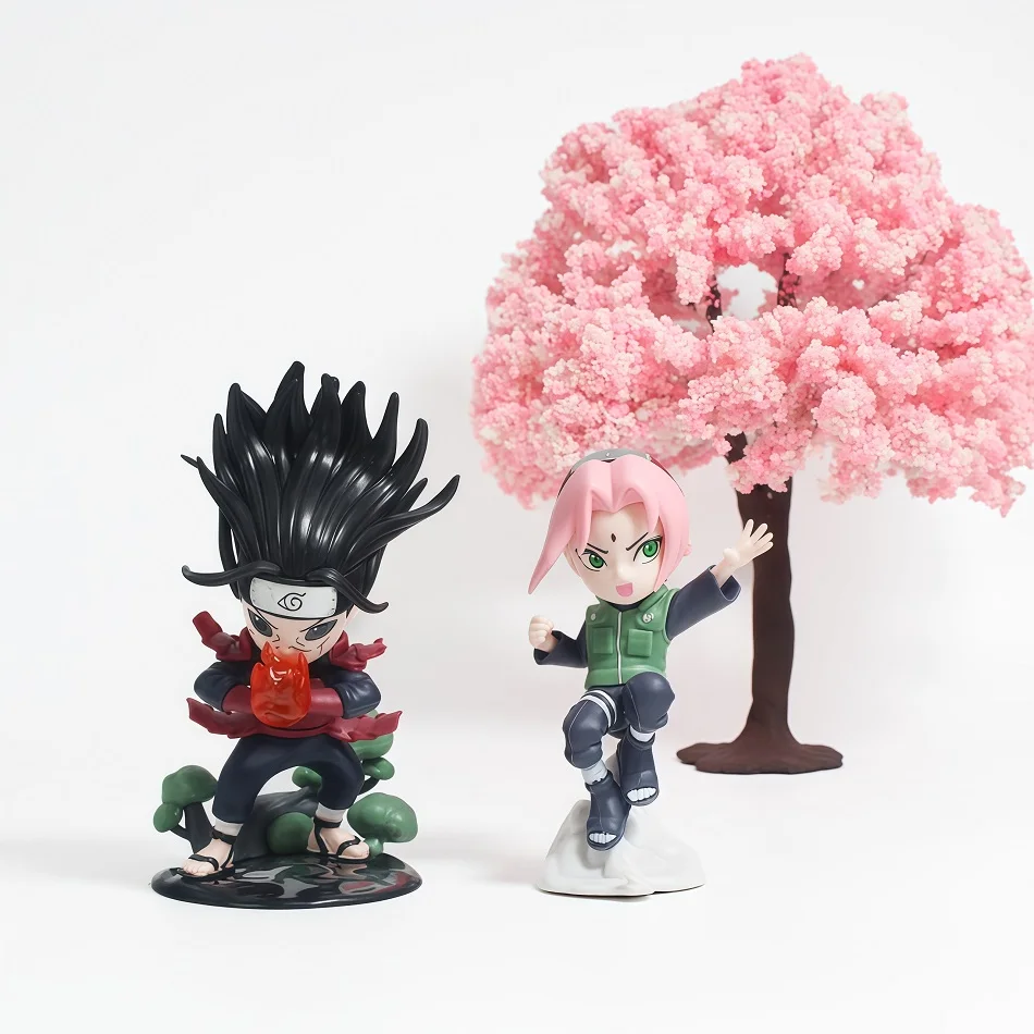 Anime Naruto Blind Box Modellfigur 1-12 Stück NARUTO Ninkai Taisen Serie Figur PVC Desktop Sammlerstück Spielzeugpuppe Geburtstagsgeschenk – Detail 14