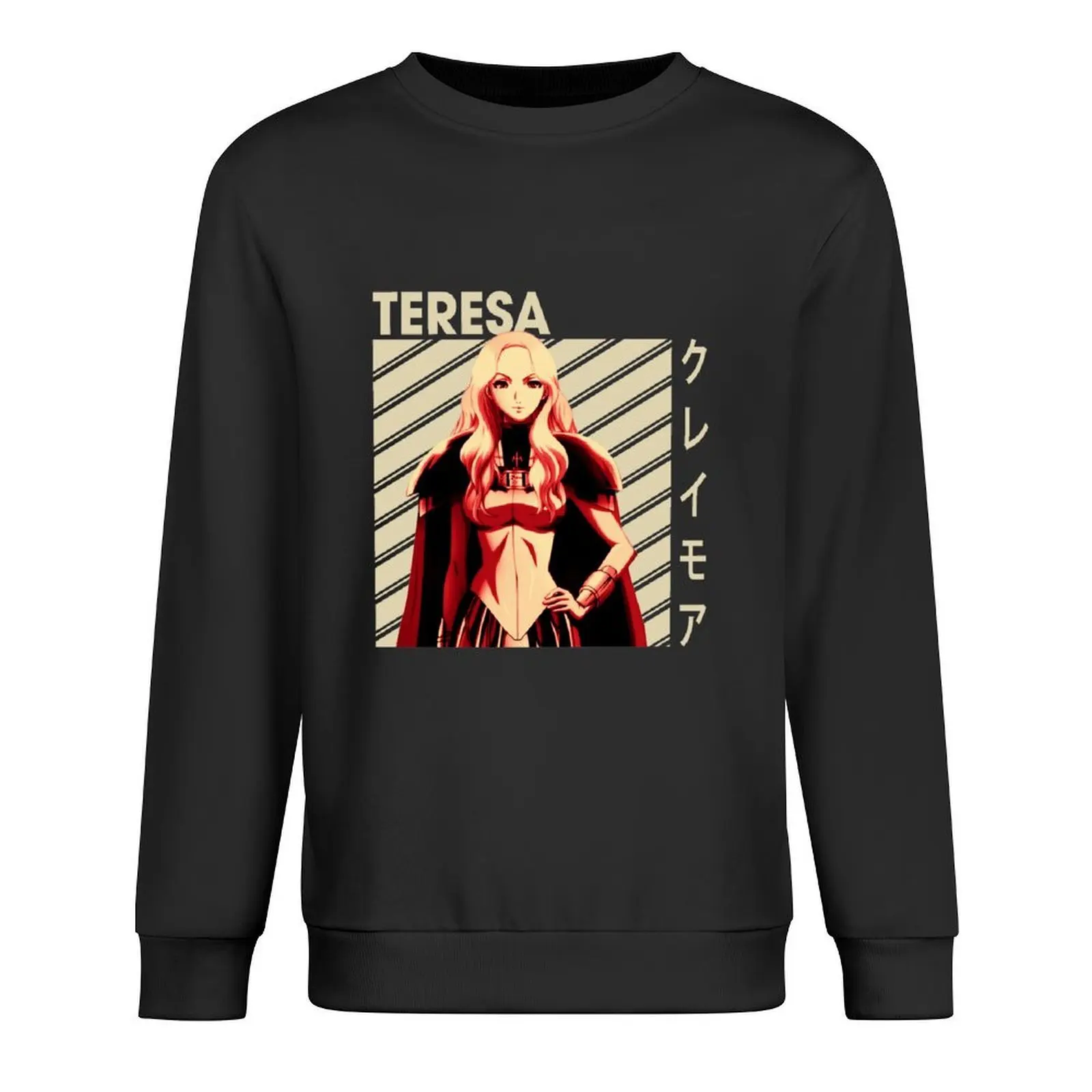 

TERESA - Claymore Japanese Manga Pullover mens designer clothes tracksuit tracksuit men graphic sweatshirts