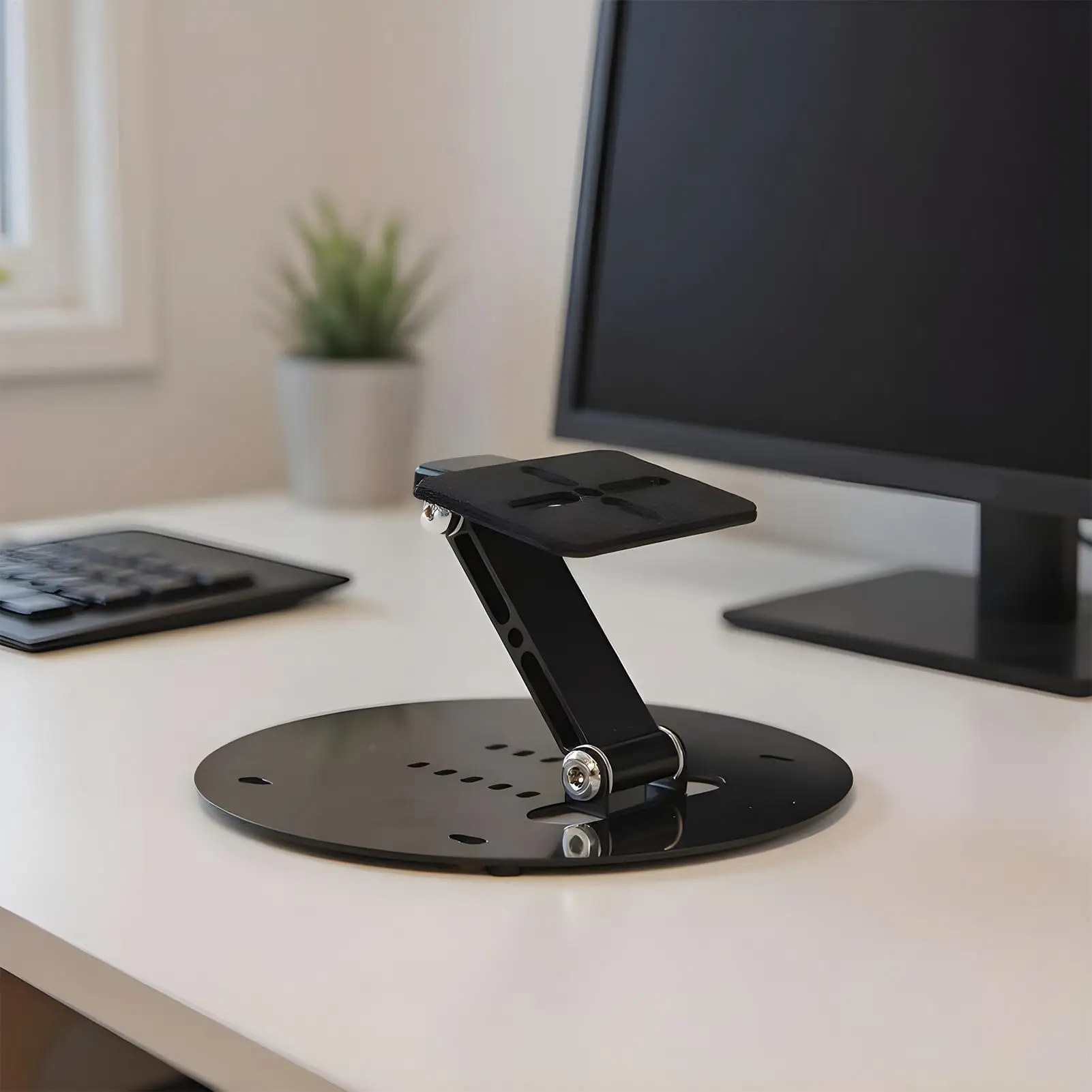 Металлическая подставка для проектора, складная настольная настенная потолочная подставка с регулировкой на 180 градусов для большинства мини-проекторов