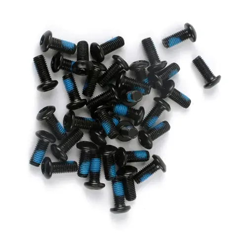 12/50Pcs Bicycle Brake Disc Bolts M5x12mm Steel Disc Pad Fixing Screws Torx T25 for Rotor Bike Replacement Accessories