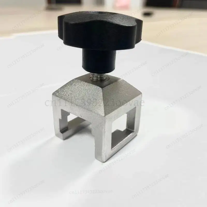 Surgical Table Stainless Steel Rail Slider Fixation Clamp Set for Waist Shoulder Supports Holders, Replacement Parts