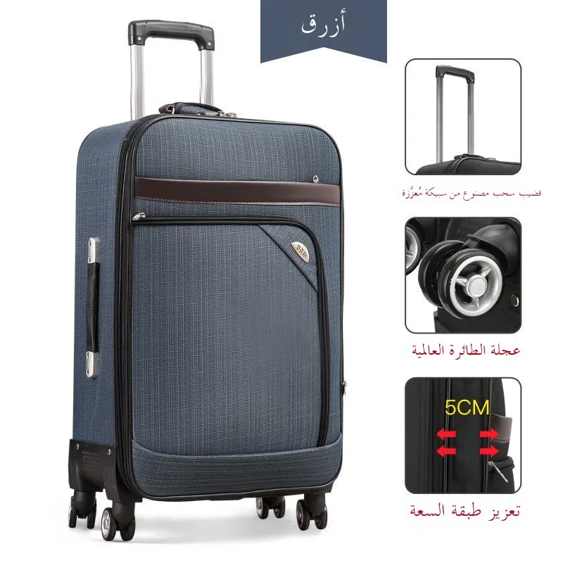 

Дорожная сумка Good C Travel Bag Lu867278Ggae Busin Trolley Suitase из ткани Оксфорд для путешествий и деловых поездок