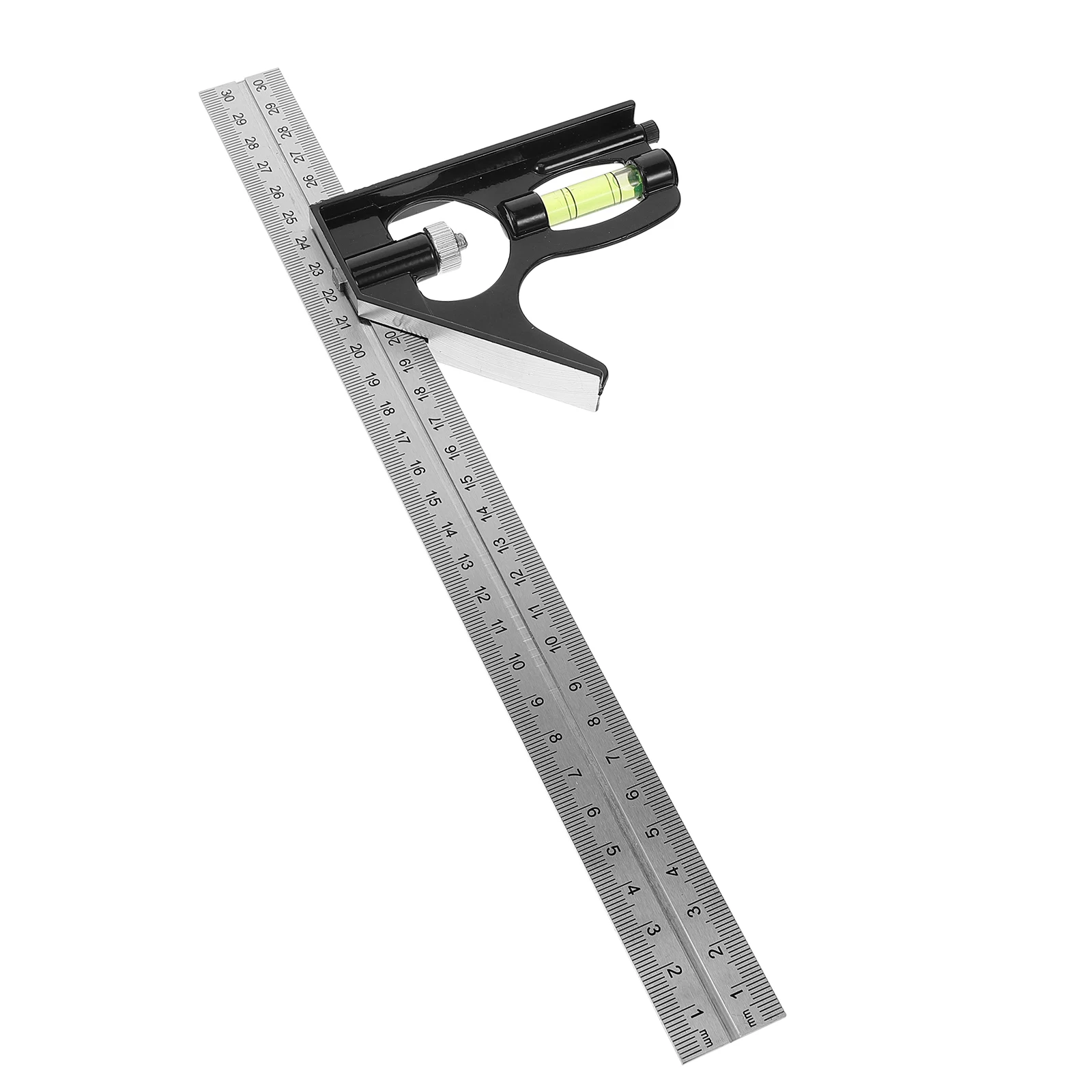 

Aluminum Alloy Angle Gauge Multi-Functional Precision Ruler Measuring Tool Engineering Woodworking School Office Home Use