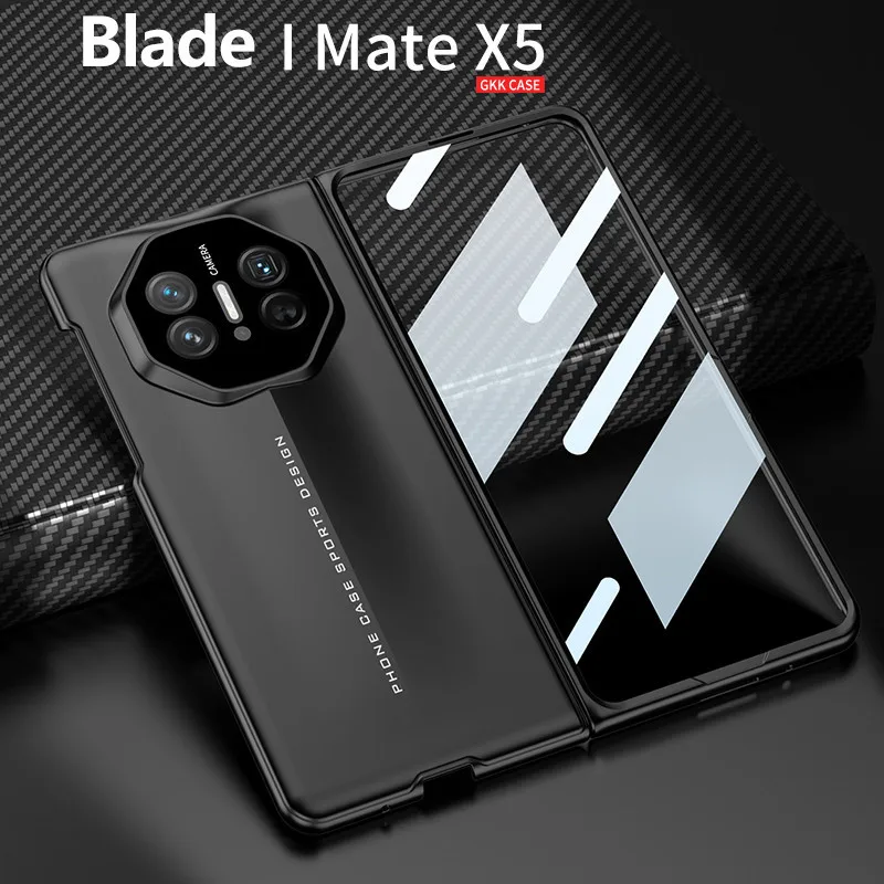 PC Hardcase für Huawei Mate x5 x3 Porsche Design Fall schlanke Glas folie Bildschirm Kamera volle Schutzhülle