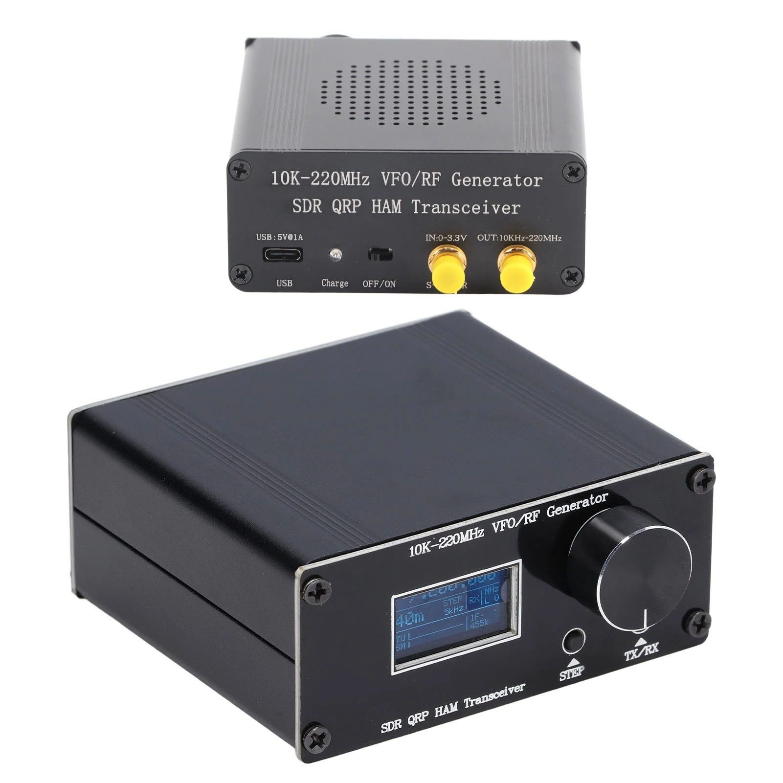 10K‑220MHz SDR QRP HF Transceiver HAM Variable Frequency Oscillator VFO RF Generator