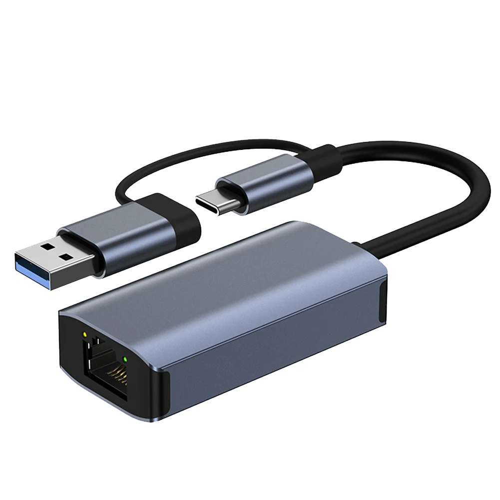 

USB 3,0 гигабитный Ethernet-адаптер USB C RJ45 сетевая карта Сетевой удлинитель Кабель