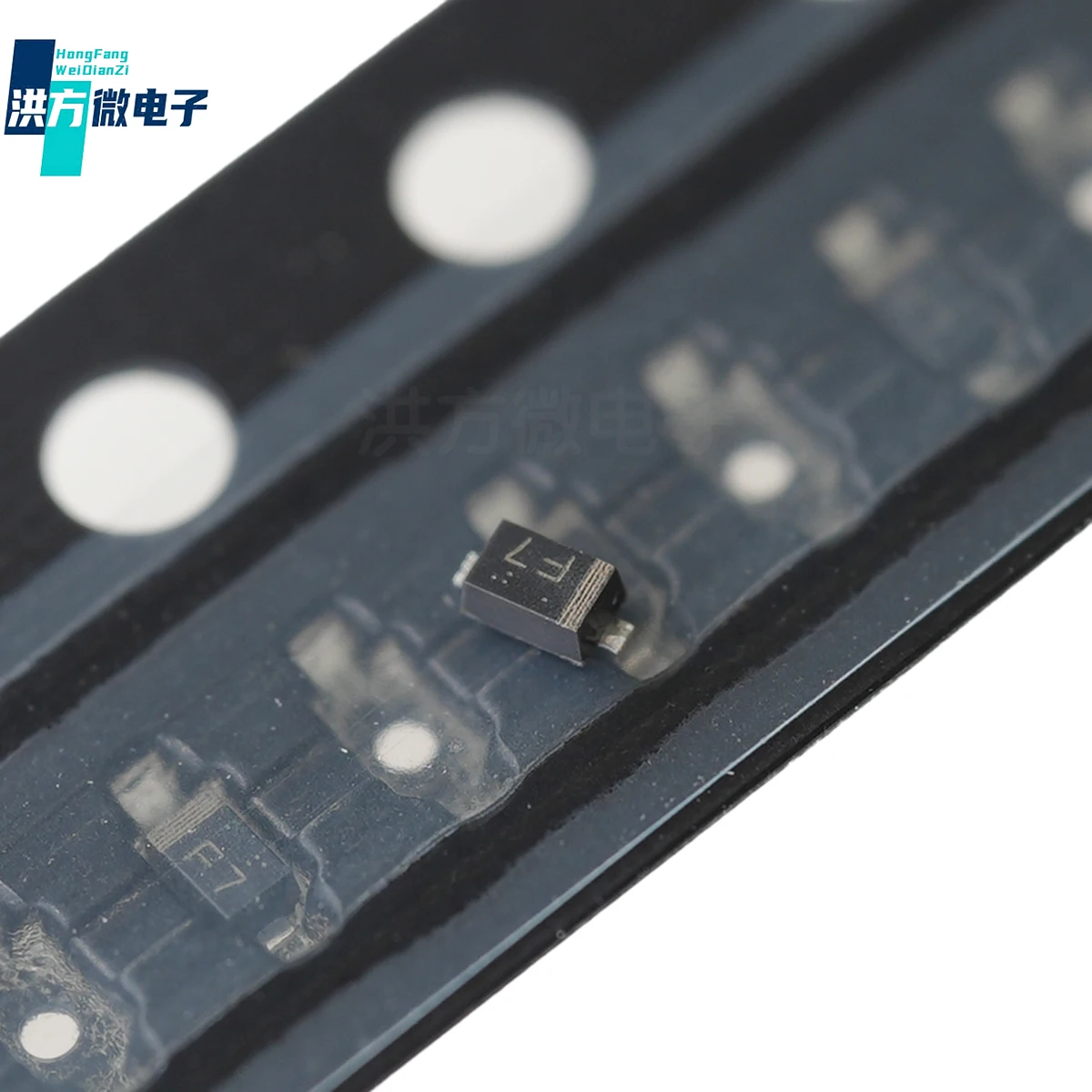 

10-200PCS Origin, ESD Protection diode， Clamp, Ipp, TVS diode, 5.78V 3.5V 10W （EMD2， SOD-523，SC-79）：RSB6.8STE61。Marking:F7