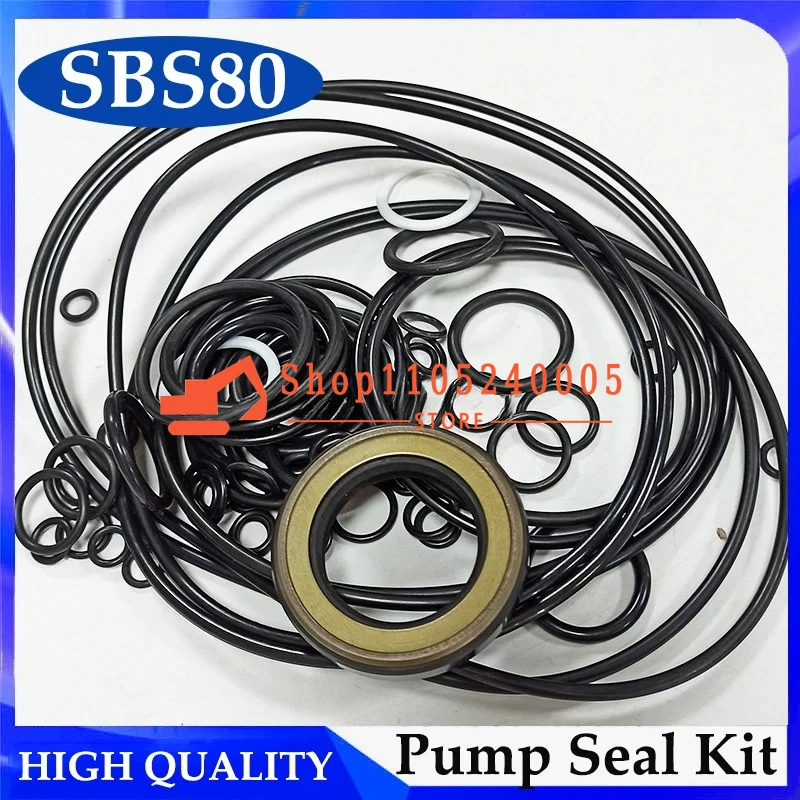 

SBS80 High Quality Excavator Main Pump Seal Kit Hydraulic Pump Seal Kit E312C