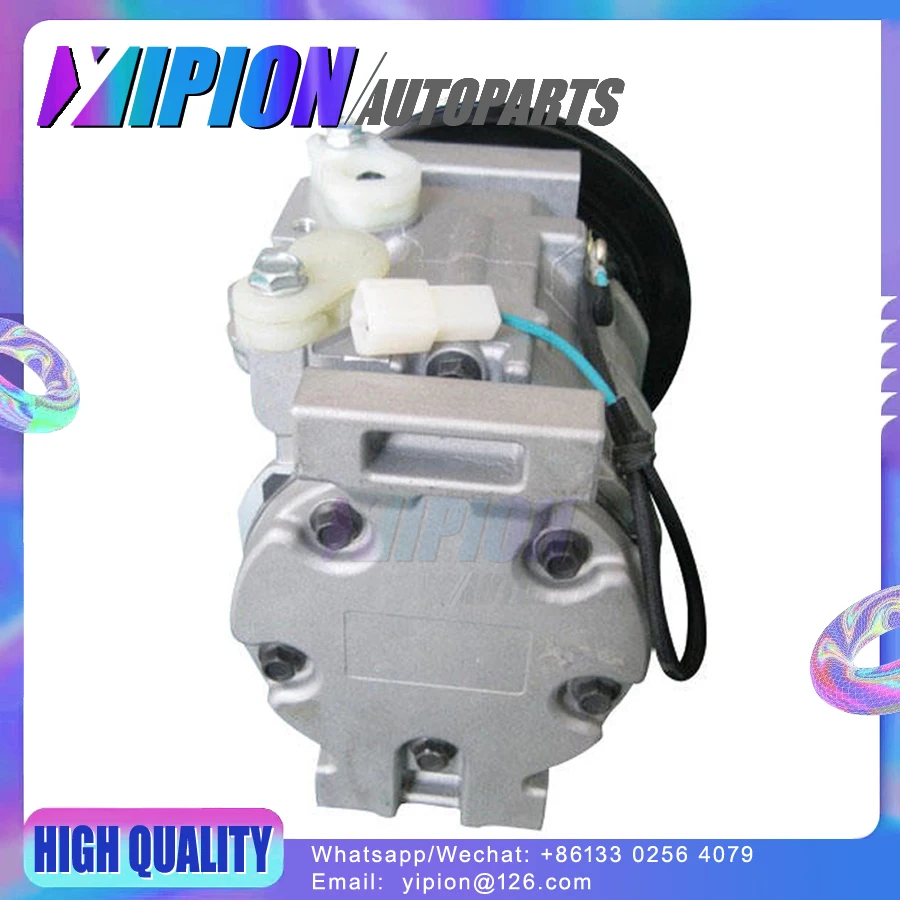 10S13C AC Air Conditioner Compressor For HINO RANGER 238 258 268 338 7.7L TRUCK 88310E0110 447220-4442 447180-2910 88310-1740