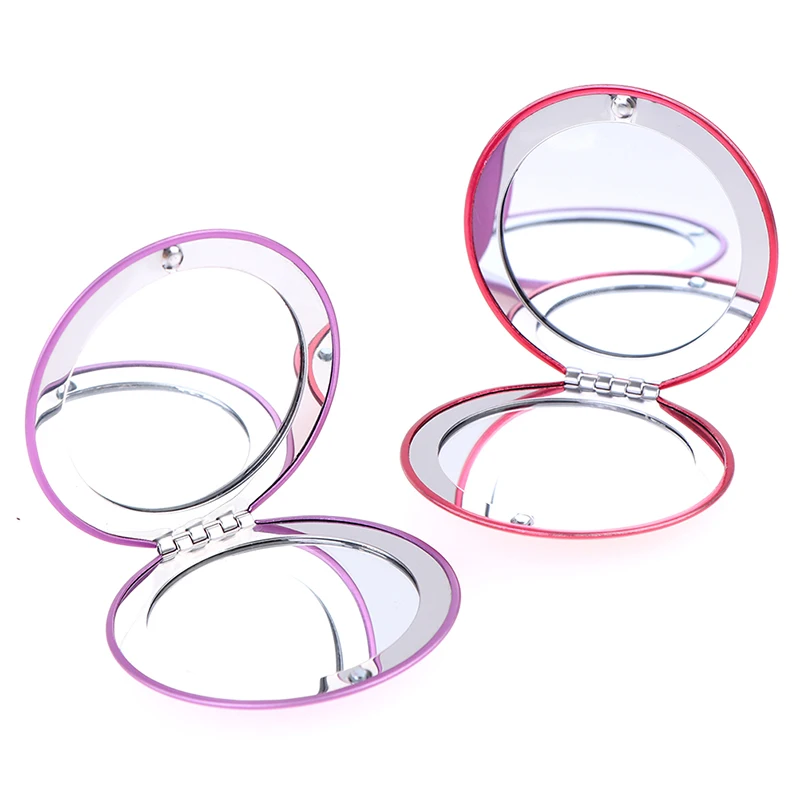 cashou112 Small Makeup Mirror Cosmetic Magnifying Make Up Mirror for Purse Travel Bag Home Office Mirror