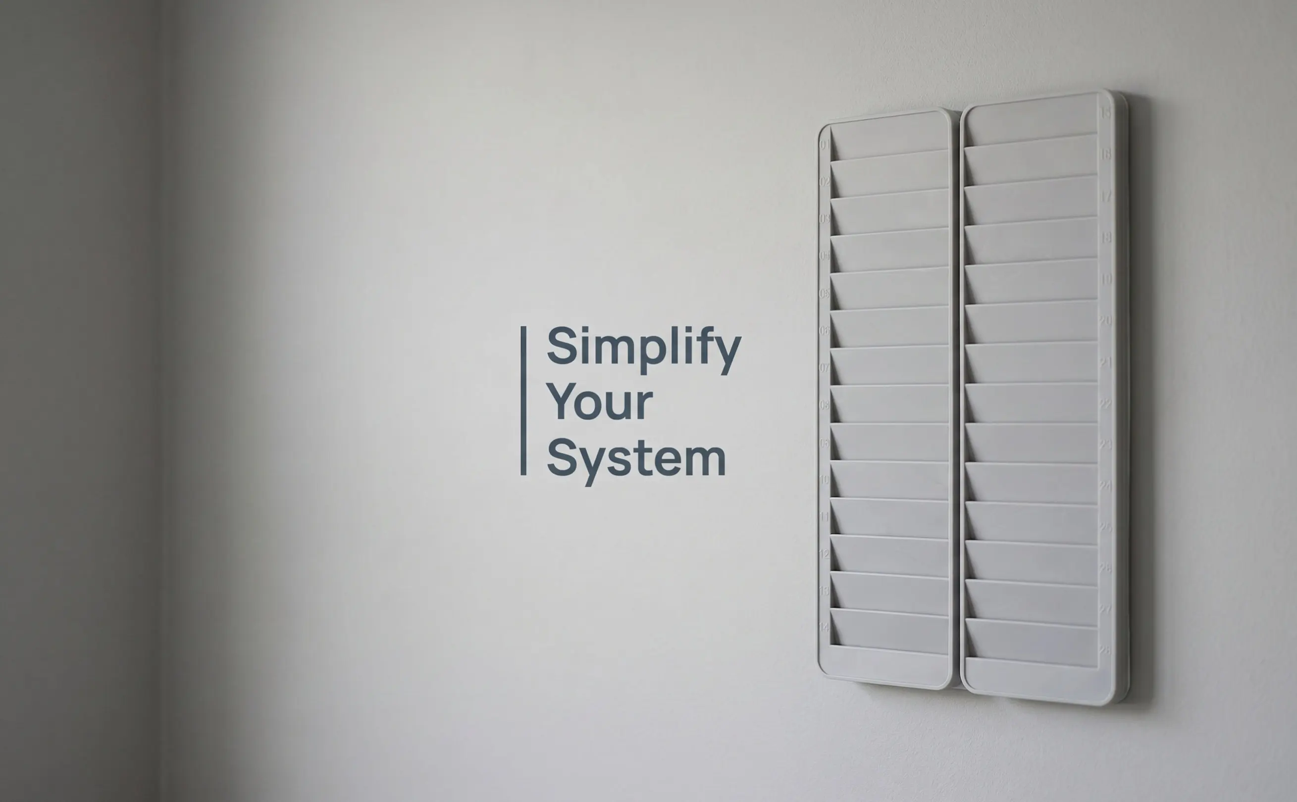 28-Slot Plastic Wall Mounted Time Cards Holder Attendance Cards Storage Rack Office School Exam Supply Vertical Lightweight