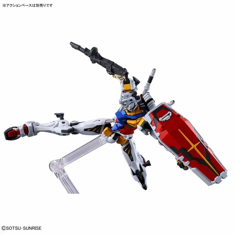 Bandai Officially Licensed Gundam GQuuuuuuX RX-78-02 WHITE GUNDAM Anime Action Figure Assembly Model Toys Collectible Model