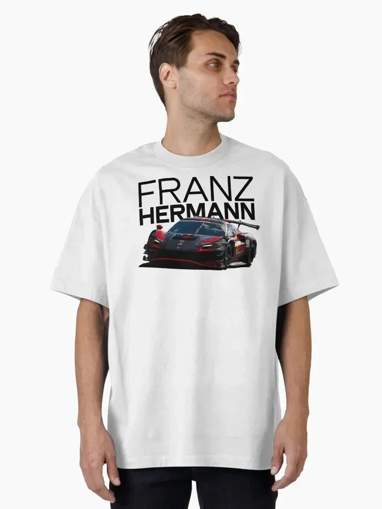 

Franz Hermann Racing Graphic - GT Car Art Nürburgring T-Shirt Luxury Brand Pure Cotton T-shirt Short Sleeve Unisex Round Neck