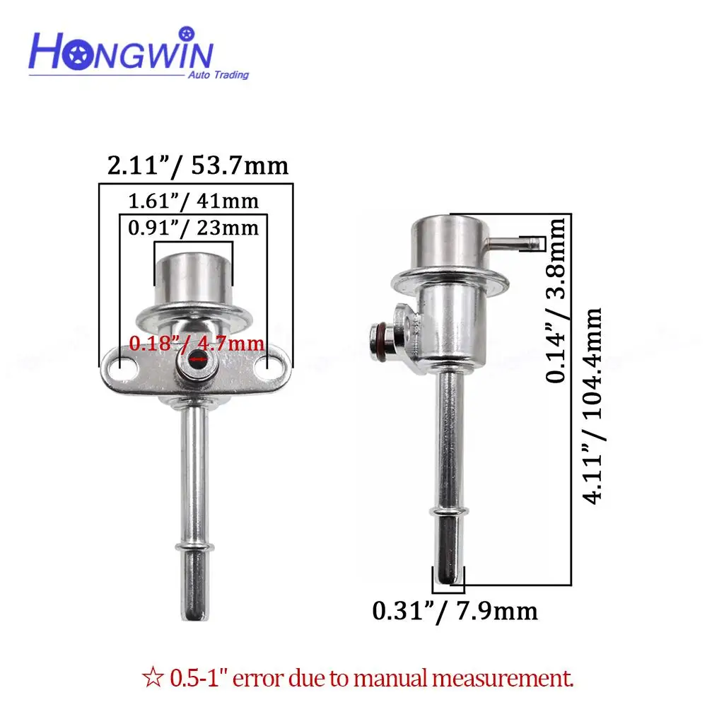 FP47-13-280A New Fuel Pressure Regulator PR4157 For Mazda Protege Ford 3BAR FP47-13-280C FP4713280C FP4713280A 1580596 PR4068