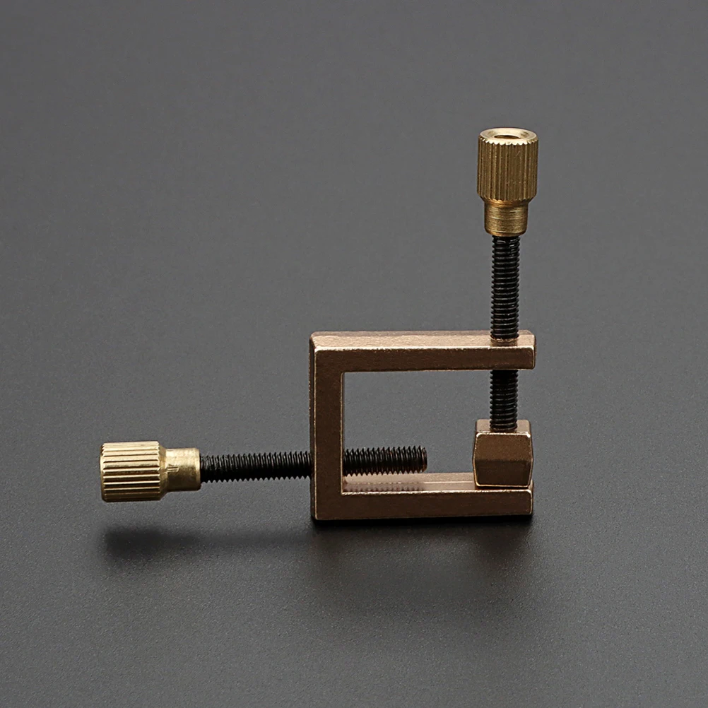 

Violin Fixture Stringed Instruments Repair Tool Clamp Musical Metal Supplies Holder Replacement Parts Edges