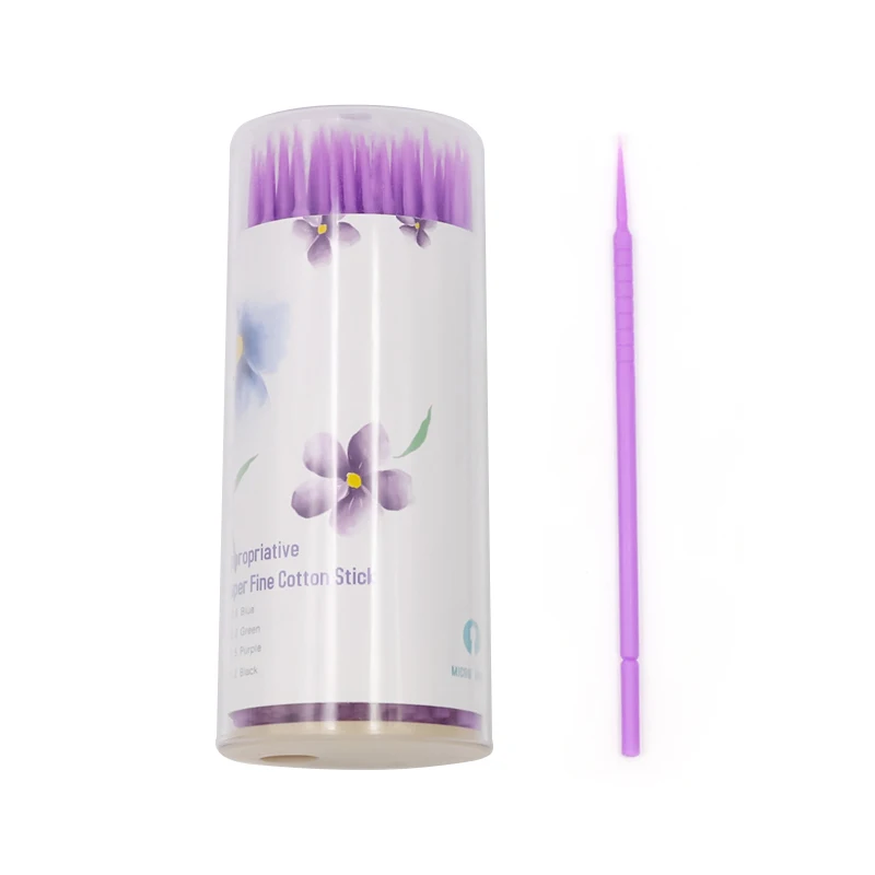 

100Pcs Dentistry Disposable Applicator Micro Brushes Dental Odontologia Extension Tools Dentist Materials Makeup Cleaner Tools