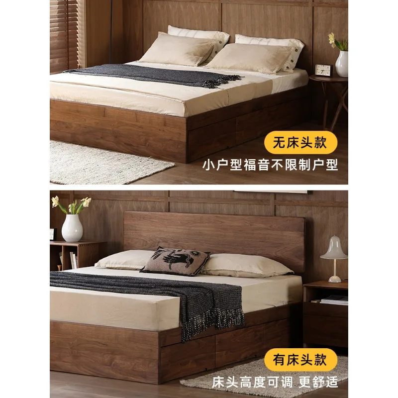 

Large drawer storage box bed Japanese tatami storage bed