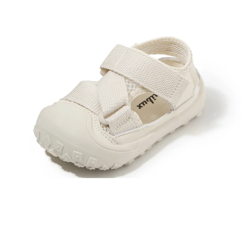 أحذية أطفال صيفية جديدة لعام 2025 صنادل للأولاد بنعل ناعم شبكي قابلة للتنفس بمقدمة مغلقة مانعة للانزلاق صنادل عصرية للفتيات الصغيرات EU 15-26 #6