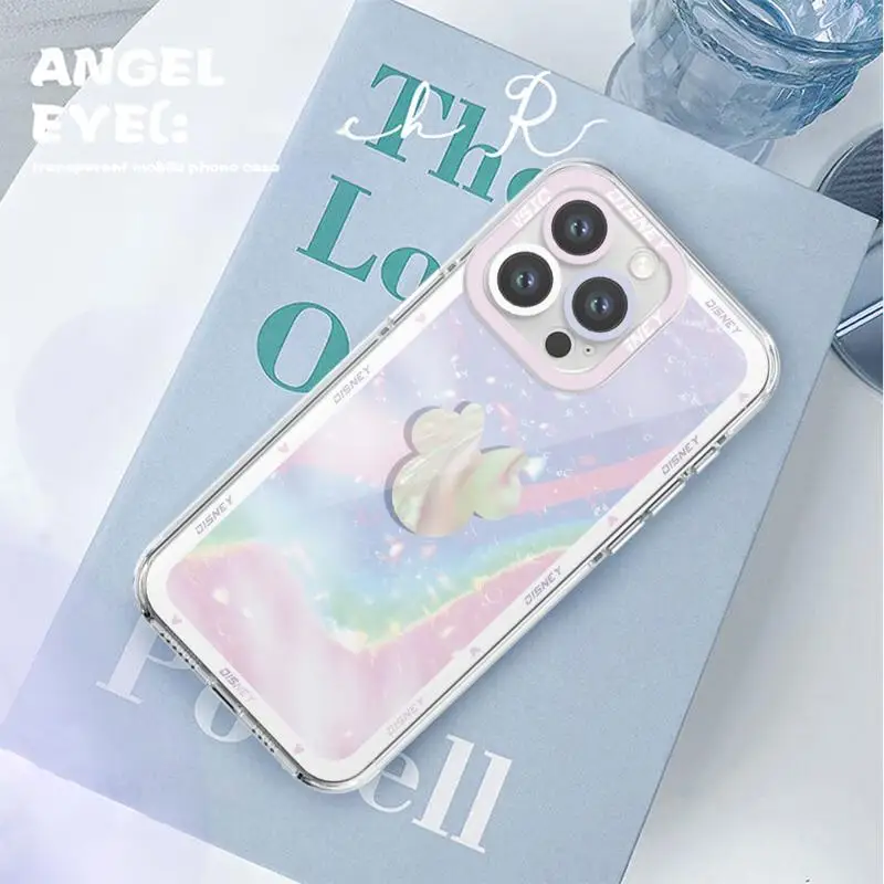 Disney Mickey Minnie LOGO Phone Case for Motolora Moto G72 G32 G22 G73 G52 Edge 40 5G G71 Clear Silicone Shell Cover