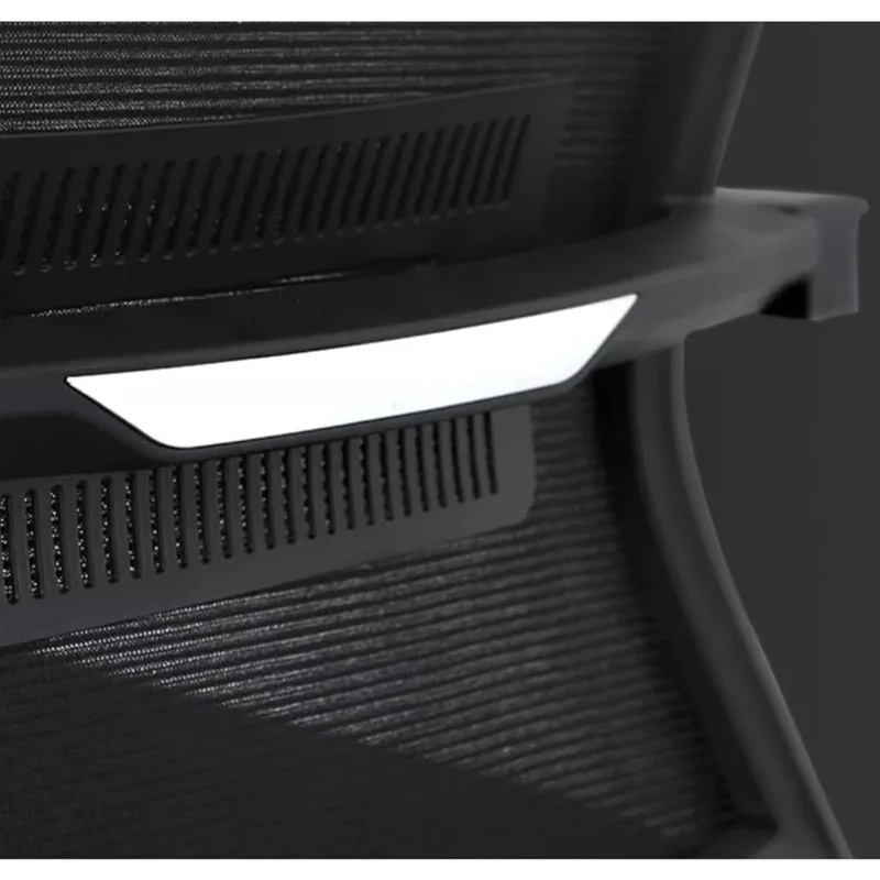 home.Computer Gaming Chair Ergonomic High Back Mesh Chair with Lumbar Support and Adjustable Headrest Rolling Work Swivel Task C