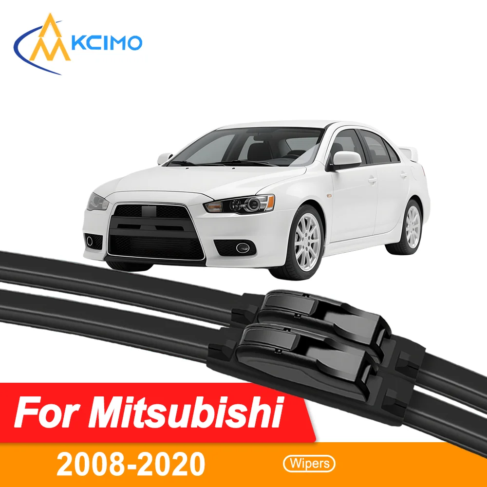 

2PCS High-Performance Wiper Blades for Mitsubishi Lancer 2008–2020 All-Weather Clarity Strong Frame Enhanced Driving Safety