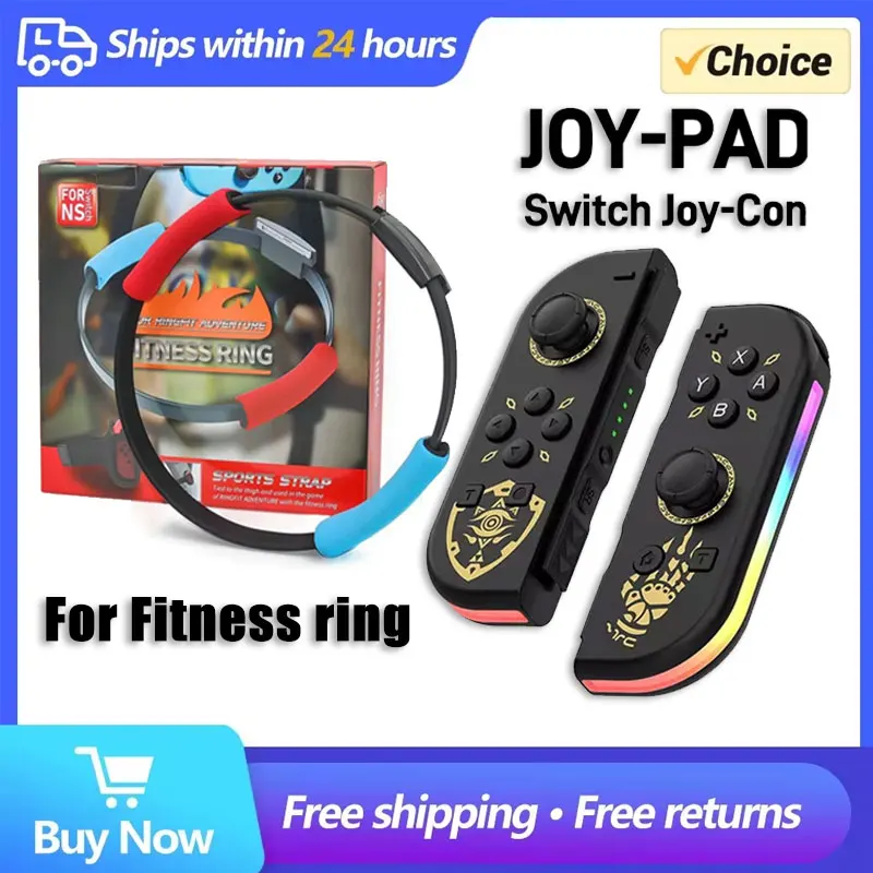 

Switch Joypad for Nintendo Switch Oled Lite L/R Joy Controller with Dual Vibration Cons Gamepad
