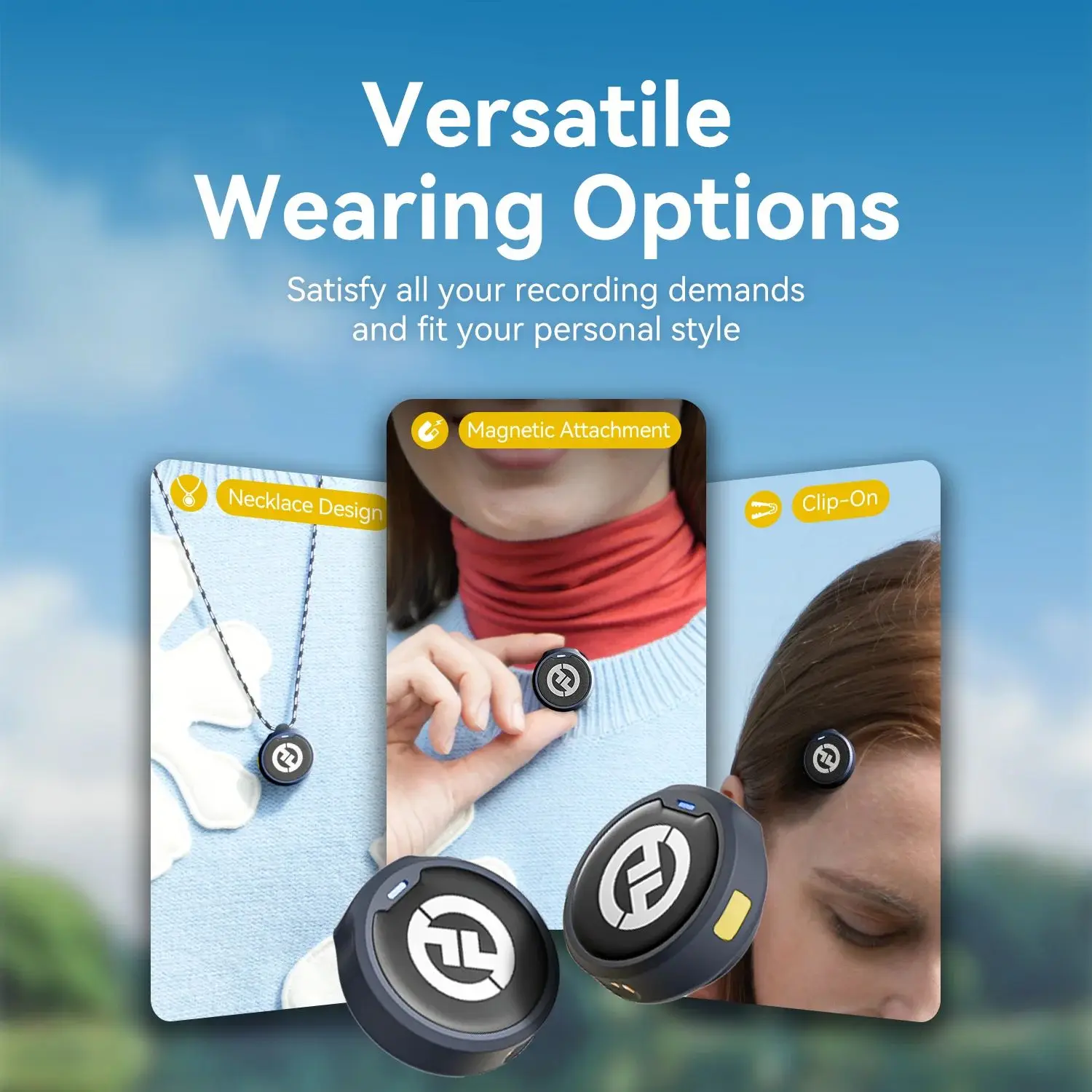 Micrófono Lavalier Inalámbrico Hollyland Lark M2 para iPhone Ca