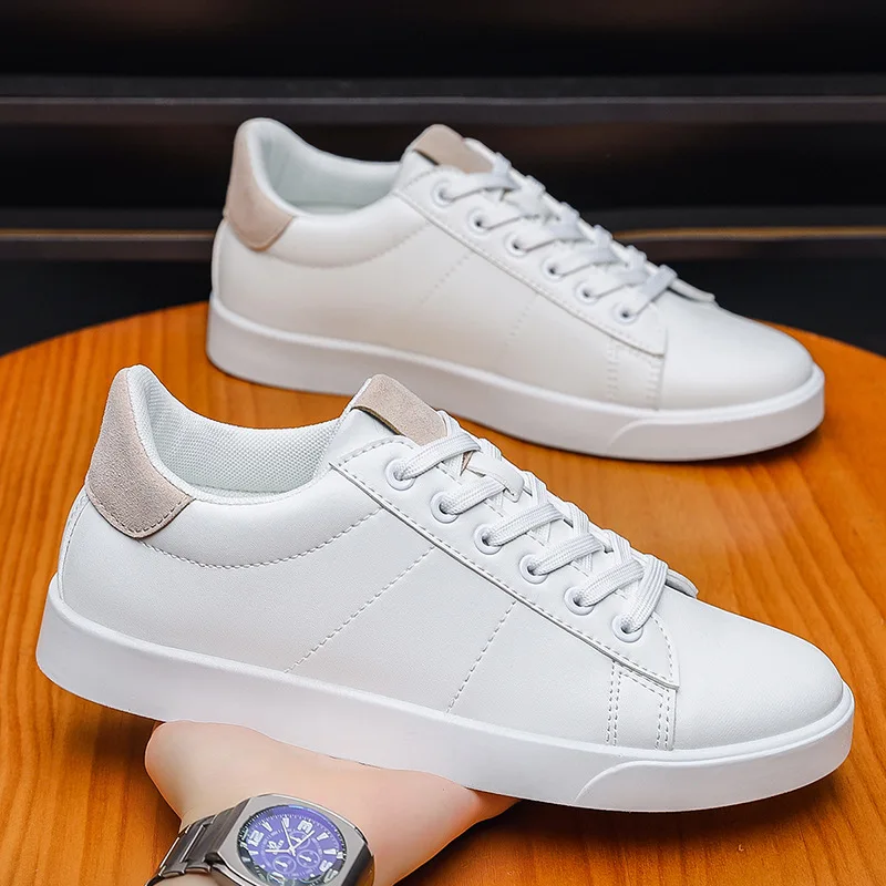 New 2026 Spring and Autumn Student Casual Sports Shoes Trendy Men's Board Shoes Youth Single Shoes