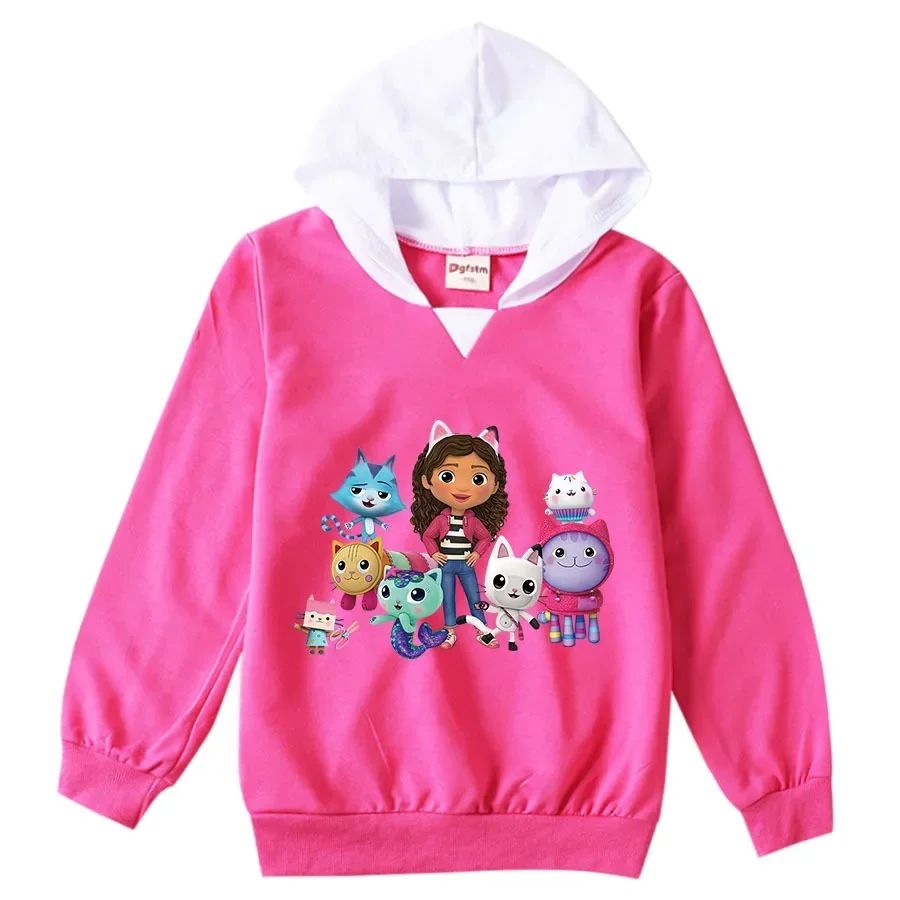 

Sudadera Gabby Doolhouse Clothes Toddler Girls Gabbys Chat Sweatshirt Kids Casual Coat Children Long Sleeve Outwear Boys Sweater