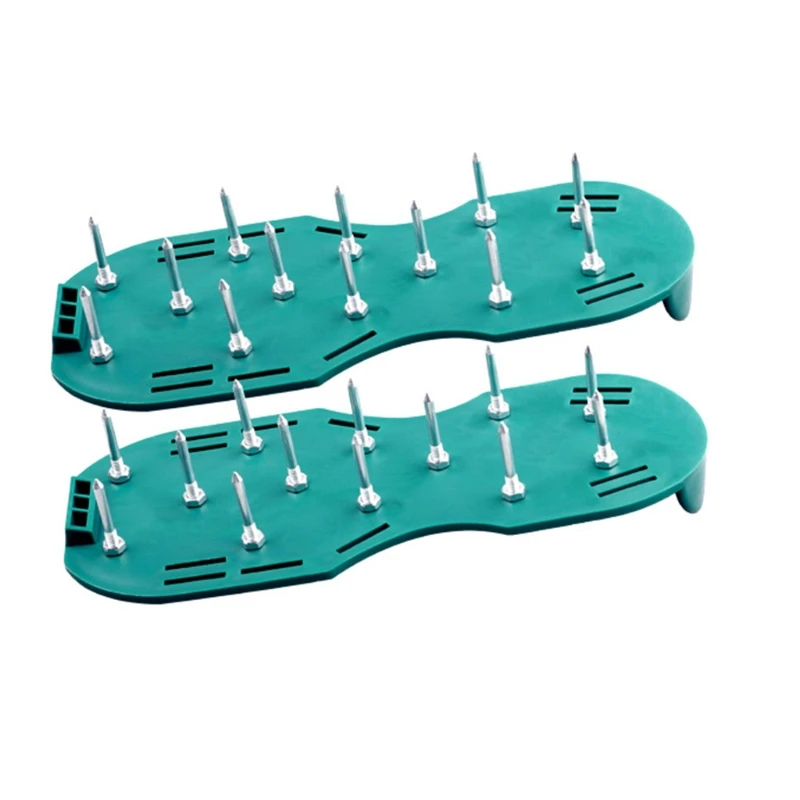 Sandals for Aerating Lawn Effectively Aerating Soil for Plants for Health Grass Spikes Tools Black/ Green DropShipping