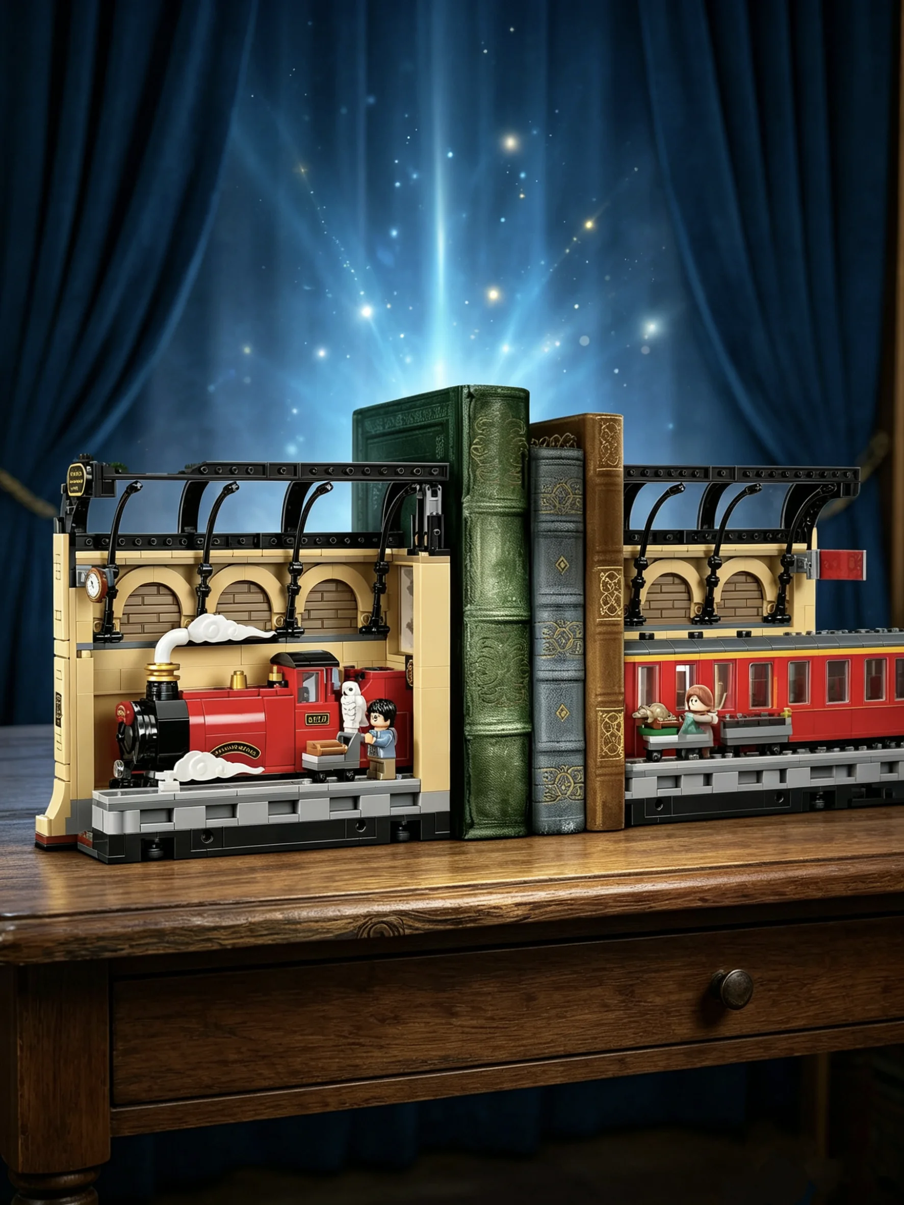 

Набор для сборки книжной полки из 832 деталей, модель 76450, конструктор DIY, подарок для читателей и коллекционеров блоков