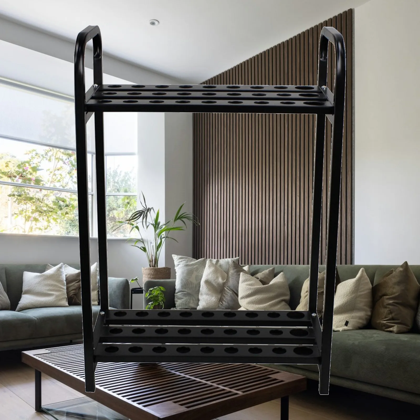 support-de-rangement-pour-clubs-de-golf-en-acier-inoxydable-de-qualite-superieure-27-emplacements-organisateur-pour-la-maison-ou-le-bureau-support-de-rangement-pour-accessoires-de-golf-d'interieur